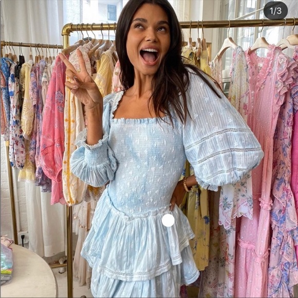 LOVESHACKFANCY FAVORITE HAND DYED DRESS - Picture 3 of 10